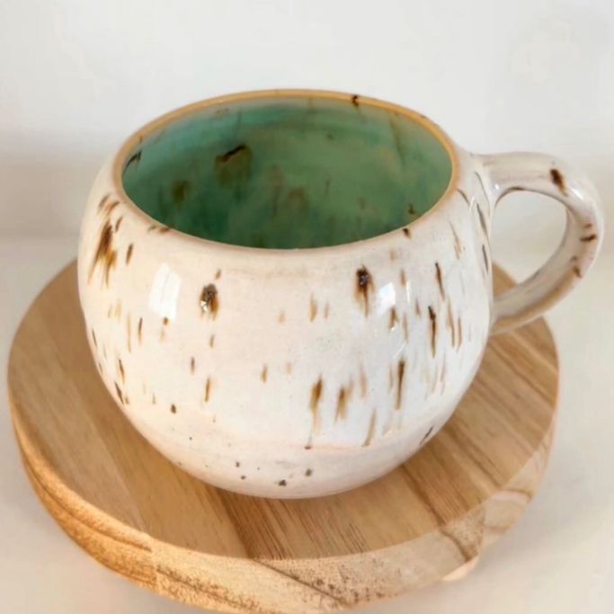 Glazed cup Glazed cup